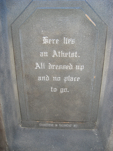Atheist - all dressed up and no place to go